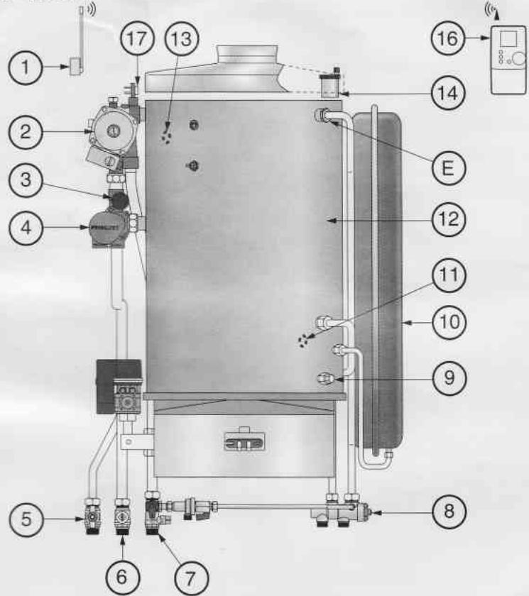 FRISQUET TGP MURALE 23 KW - PROTECTION CONTRE LE GEL - 2