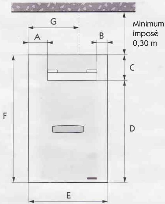 FRISQUET TGP MURALE 23 KW - - Éléments dimensionnels - 1