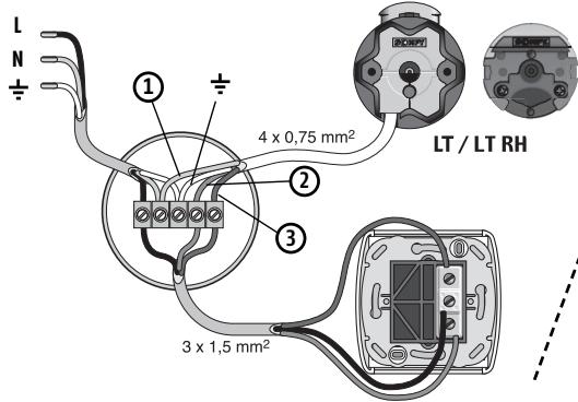 SOMFY LT60 - Alimentation et câblage - 4