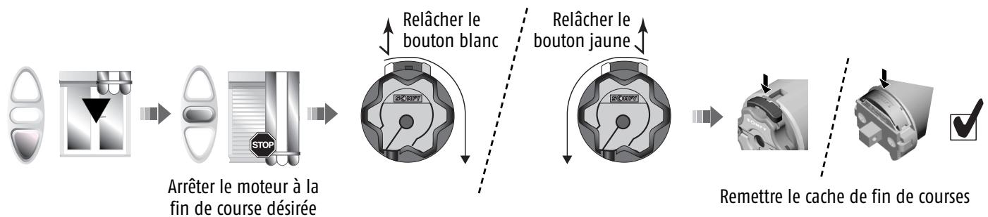 SOMFY LT60 - Réglage des fins de courses - 10
