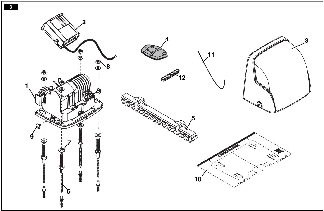 SOMFY PASSEO 400 - \section*{Caracteristiques} - 2