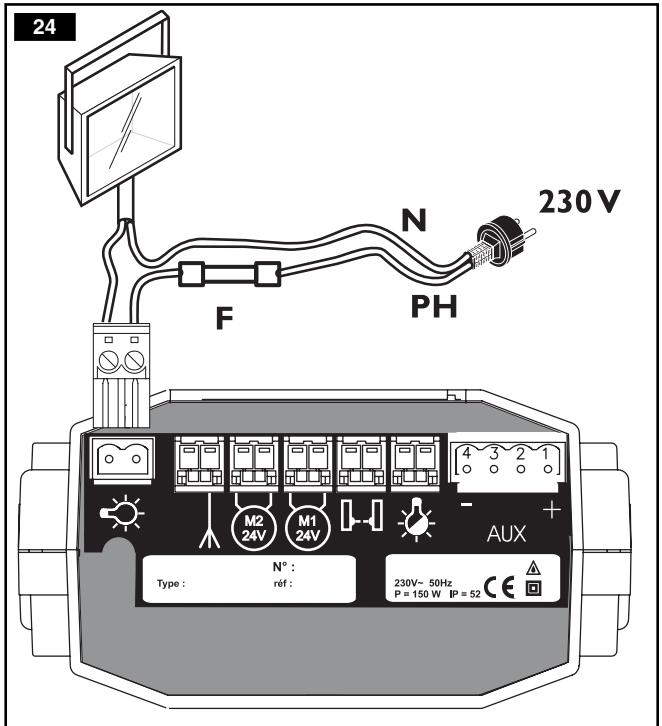 SOMFY PASSEO 400 - Eclairage extérieur de zone (double isolation) - 1