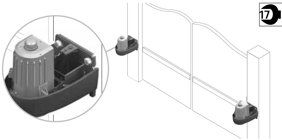 SOMFY SGA 4100 - Pose des moteurs - 4