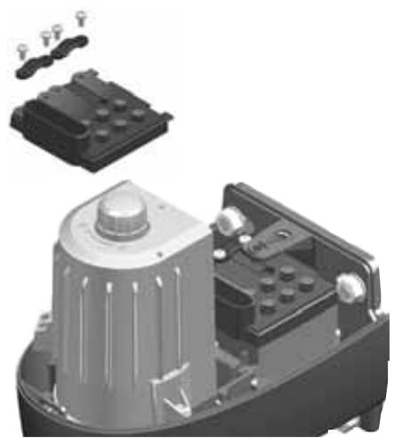 SOMFY SGA 4100 - Mise en place des passée-fils. - 3