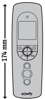 SOMFY TELIS COMPOSIO RTS - Dimensions - 1