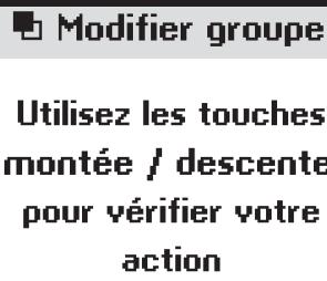 SOMFY TELIS COMPOSIO RTS - La modification du groupe s'effectue comme suit : - 6