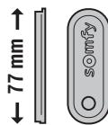 SOMFY TELIS COMPOSIO RTS - Dimensions - 3