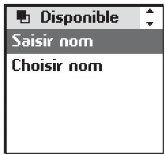 SOMFY TELIS COMPOSIO RTS - Utilisation de l'écran de saisie des noms - 1