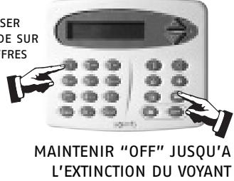 SOMFY ASR 5000 - Recharger les paramètres d'usine sur le clavier (avec ou sans écran) - 6