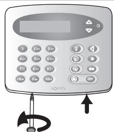 SOMFY ASR 5000 - Arrêtier l'auto-protection des éléments de l'installation - 14