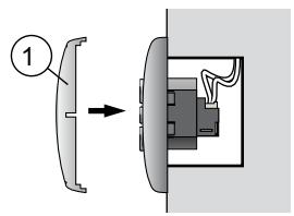 SOMFY CHRONIS UNO - Fixation de la Chronis Uno - 1