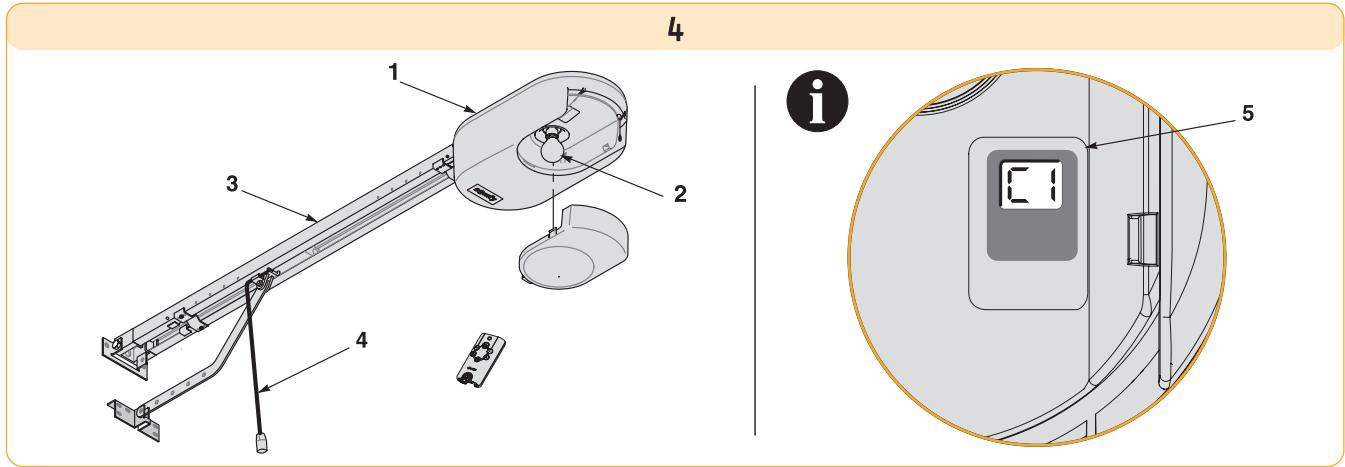 SOMFY DEXXO PRO IO - Beschreibung (Abb. 4) - 1