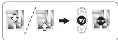 SOMFY EASY SUN IO - Fonction STOP - 1