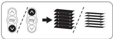 SOMFY EASY SUN IO - Touches Montée / Descente - 2