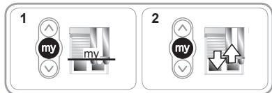 SOMFY EASY SUN IO - Cancellation della posizione preferita - 1