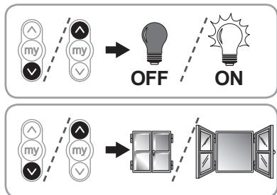 SOMFY EASY SUN IO - Touches Montée / Descente - 3
