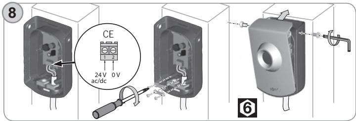 SOMFY FREEVIA 280 - Installation et cablage des cellules - 8