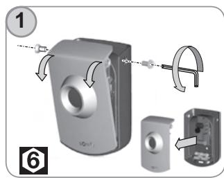 SOMFY FREEVIA 280 - Installation et cablage des cellules - 1
