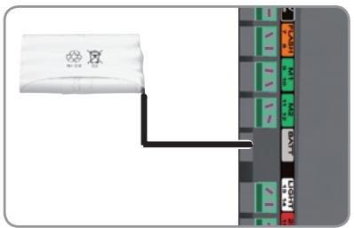 SOMFY FREEVIA 300 - Cablage et mise en place de la batterie - 1
