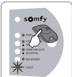 SOMFY FREEVIA 300 - Suppression des télécommandes et de tous les réglages - 1