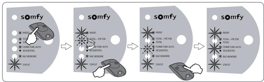 SOMFY FREEVIA 300 - Activation du mode FERMETURE AUTO - 1