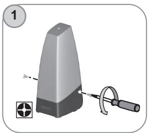 SOMFY FREEVIA 300 - Installation du feu orange - 1