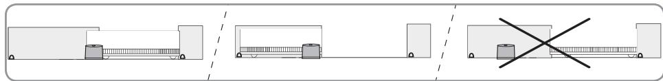 SOMFY FREEVIA 300 - Positionnement horizontal - 1
