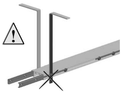 SOMFY GDK 3000 - Fixation du rail - 2