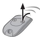 SOMFY GDT 100 - Choisir la vitesse d'accostage en fermeture en appuyant sur la touche de la télécommande. - 1