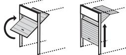 SOMFY GDT 100 - Sélectionner le type de porte - 1