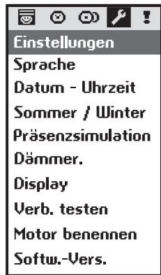 SOMFY IMPRESARIO CHRONIS IO - BENENNEN DER ANTRIEBE - 1