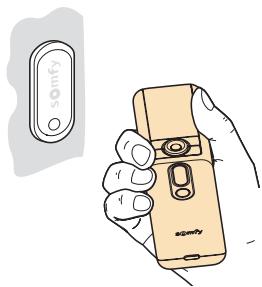 SOMFY IMPRESARIO CHRONIS IO - Manueller Betrieb (außerhalb des Wandhalters) - 1
