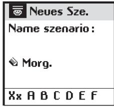 SOMFY IMPRESARIO CHRONIS IO - Erstellen eines neuen Szenarien - 1