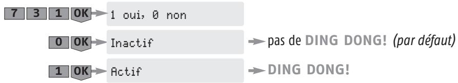 SOMFY PROTEXIOM - Paramètres des fonctions avancées - 6