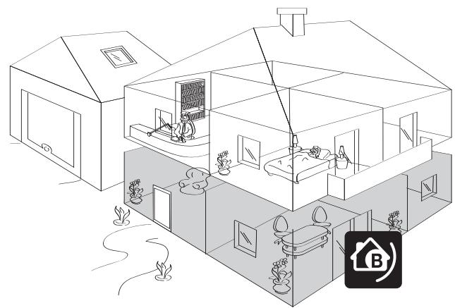 SOMFY PROTEXIOM - Zone b - Déclenchement immédiat de l'alarme en cas d'intrusion - 1