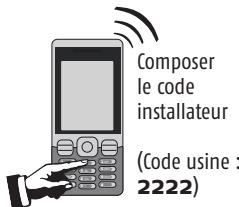 SOMFY PROTEXIOM - Entrez en communication avec le transmetteur téléphonique depuis une autre ligne téléphonique ou un téléphone portable - 3