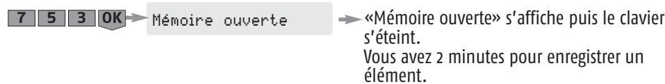 SOMFY PROTEXIOM 300 - Paramètres des fonctions avances - 17