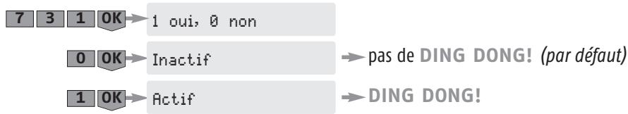 SOMFY PROTEXIOM 300 - Paramètres des fonctions avances - 5