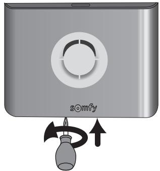 SOMFY PROTEXIOM 300 - 1/ Ouvrir les capots des autres éléments - 3