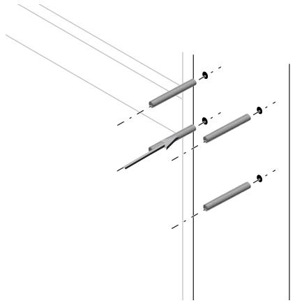 SOMFY SGA 5000 - Pose des scellements - 2