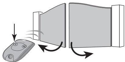 SOMFY SGA 5000 - Ouverture piétonne ou totale - 1