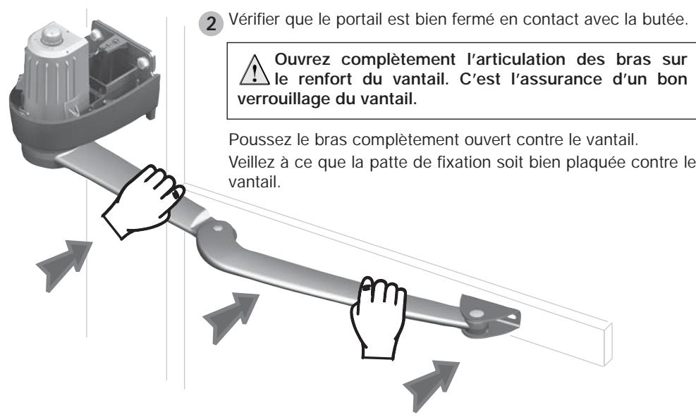 SOMFY SGA 5000 - Montage des bras - 2