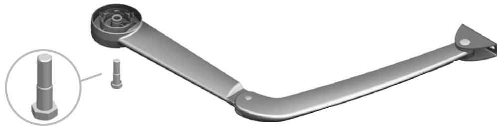 SOMFY SGA 5000 - Montage des bras - 5