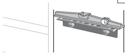 SOMFY SGS 601 - Fixation de I'équerre (1) sur le pilier. - 4