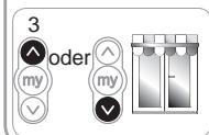 SOMFY SUNEA IO - Andern der oberen Endlage - 3