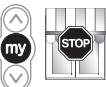 SOMFY SUNEA IO - Regolazione del finecorsa basso - 7