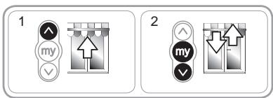 SOMFY SUNEA IO - Funzione «Back release» soltanto per tende cassionate - 2