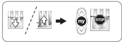 SOMFY SUNEA IO - STOP functie - 1