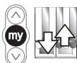 SOMFY SUNEA IO - Regolazione del finecorsa basso - 8
