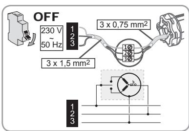 SOMFY SUNEA IO - AANSLUITING - 2